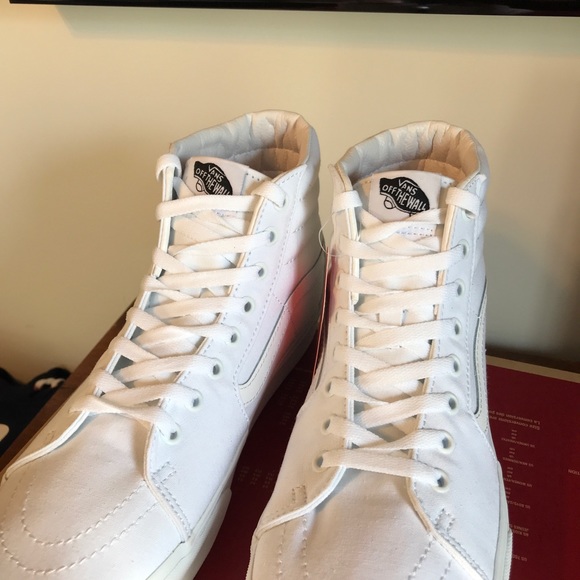 VANS SK8-Hi Platform 2 True White Sneakers